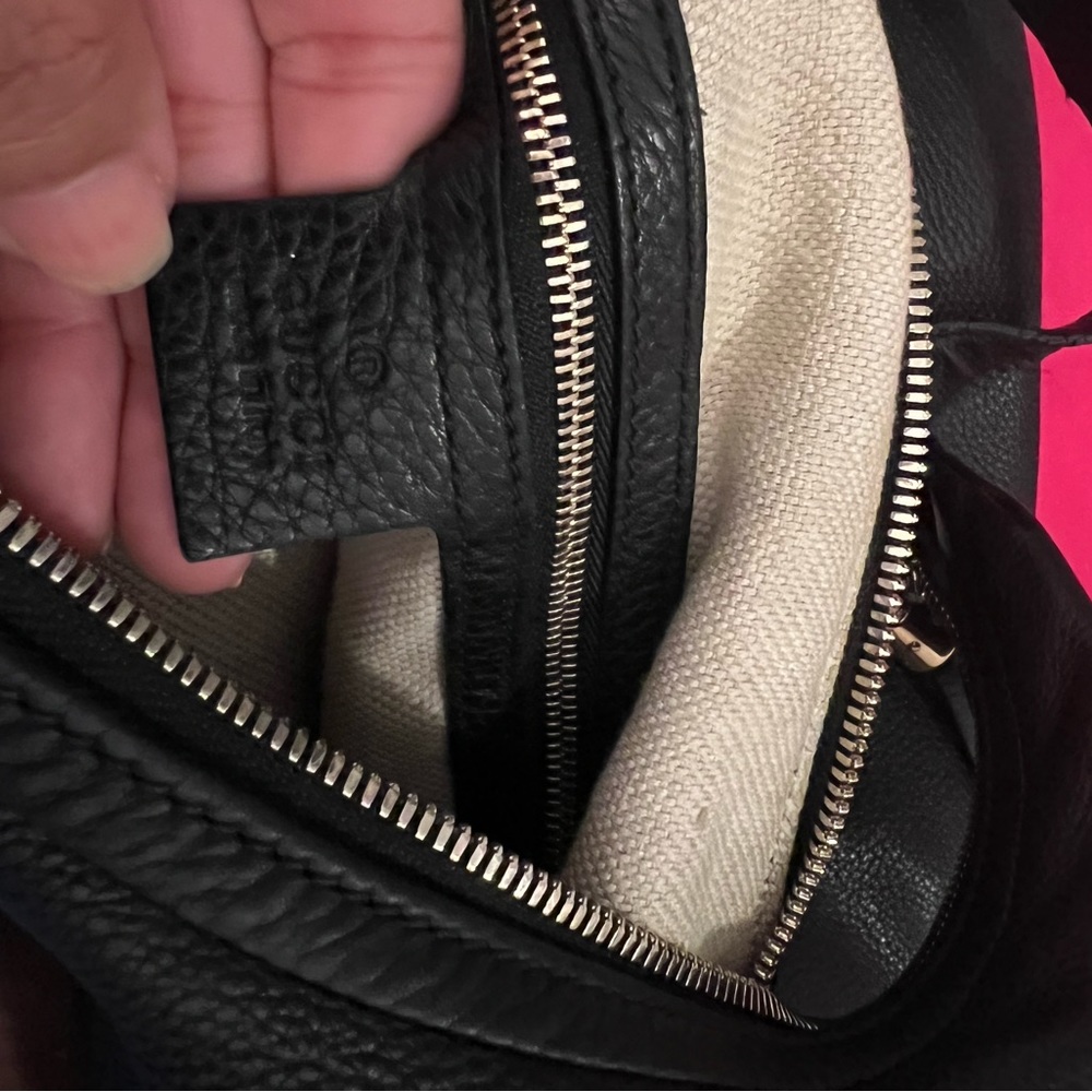 Black Gucci Hobo Embossed Large Bag - Picture 9 of 9
